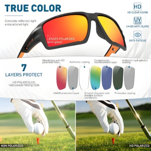 Kapvoe High Quality Polarized Sunglasses - UV400
