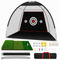 Golf Practice Net – Tent Style, 10 × 7 ft
