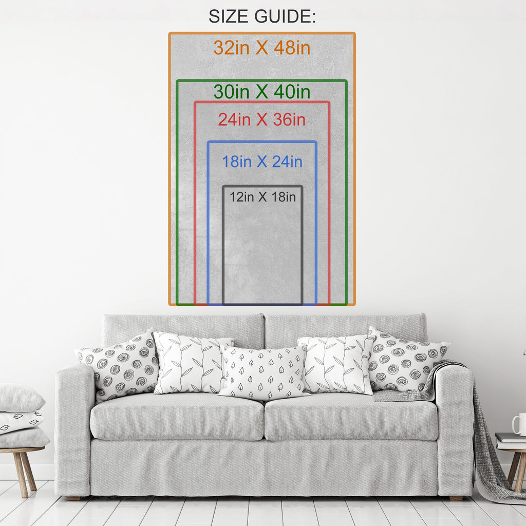 Be Your Own Unique Beautiful Self Canvas Wall Art, Motivational Decor, Motivational Quotes, Inspirational Quotes